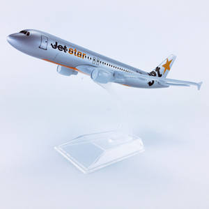 16ซม. 1:400 <span class=keywords><strong>A320</strong></span>-<span class=keywords><strong>200</strong></span>เจ็ทสตาร์ออสเตรเลียเป็นของขวัญของประดับตกแต่ง - Product Image 5