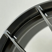 Velg Mobil Premium Gloss Black Custom Forged Aluminium Alloy 18 19 20 21 Inch 5x114.3 untuk Tesla Model 3 Y