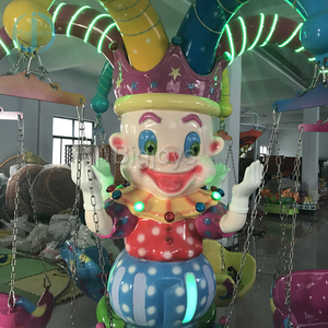 Novedosas Atracciones de Feria para Parques de Diversiones al Aire Libre, Silla Voladora de Payaso de 12 Asientos para Niños en Oferta - Product Image 3
