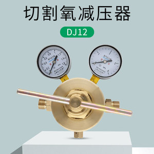 Régulateur de pression d'oxygène Shanghai Tianchuan JD12 en laiton, à commande manuelle monophasée - Product Image 4