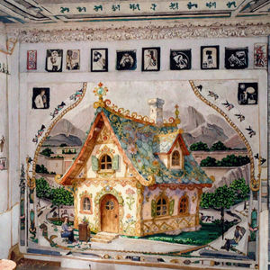 ชุด5D <span class=keywords><strong>ปราสาท</strong></span>สีชมพูคลาสสิกขนาด30x30ซม. ภาพย้อนยุคทรงสี่เหลี่ยมคลาสสิกแบบกำหนดเอง - Product Image 3