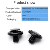 Clip de fixation extensible en nylon de qualité supérieure pour pare-boue Toyota, garde-boue et protection anti-éclaboussures
