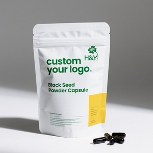 Private Label olio di semi nero cibo Gtade olio di semi neri integratori - Product Image 4