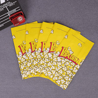 Sac d'emballage en papier pop-corn artisanat papier Kraft avantage sulfurisé pour un usage domestique emballage à emporter produit d'impression alimentaire