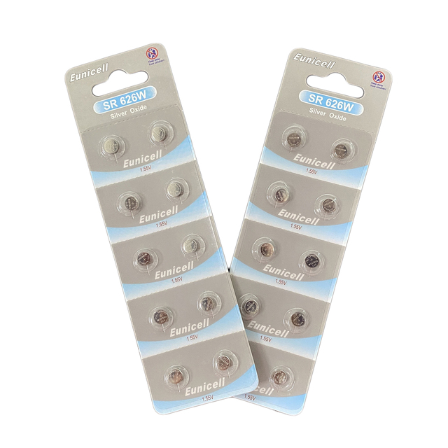 Original Hot Sal 1.55V 377 376 SR626SW 626 SR626 V377 AG4 Watch Battery Button Coin Cell for Toys