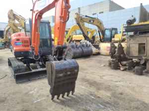 Corea Mini Doosan usado DX60 excavadora de orugas 6 toneladas capacidad Yanmar motor 2022 venta funcionamiento caja de cambios Motor bomba cojinete engranaje - Product Image 3