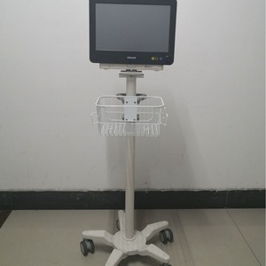 Carrito Médico Little Babi con Monitor, Superficie de Aleación de Aluminio, Ajustable, Móvil, para Uso Hospitalario - Product Image 3