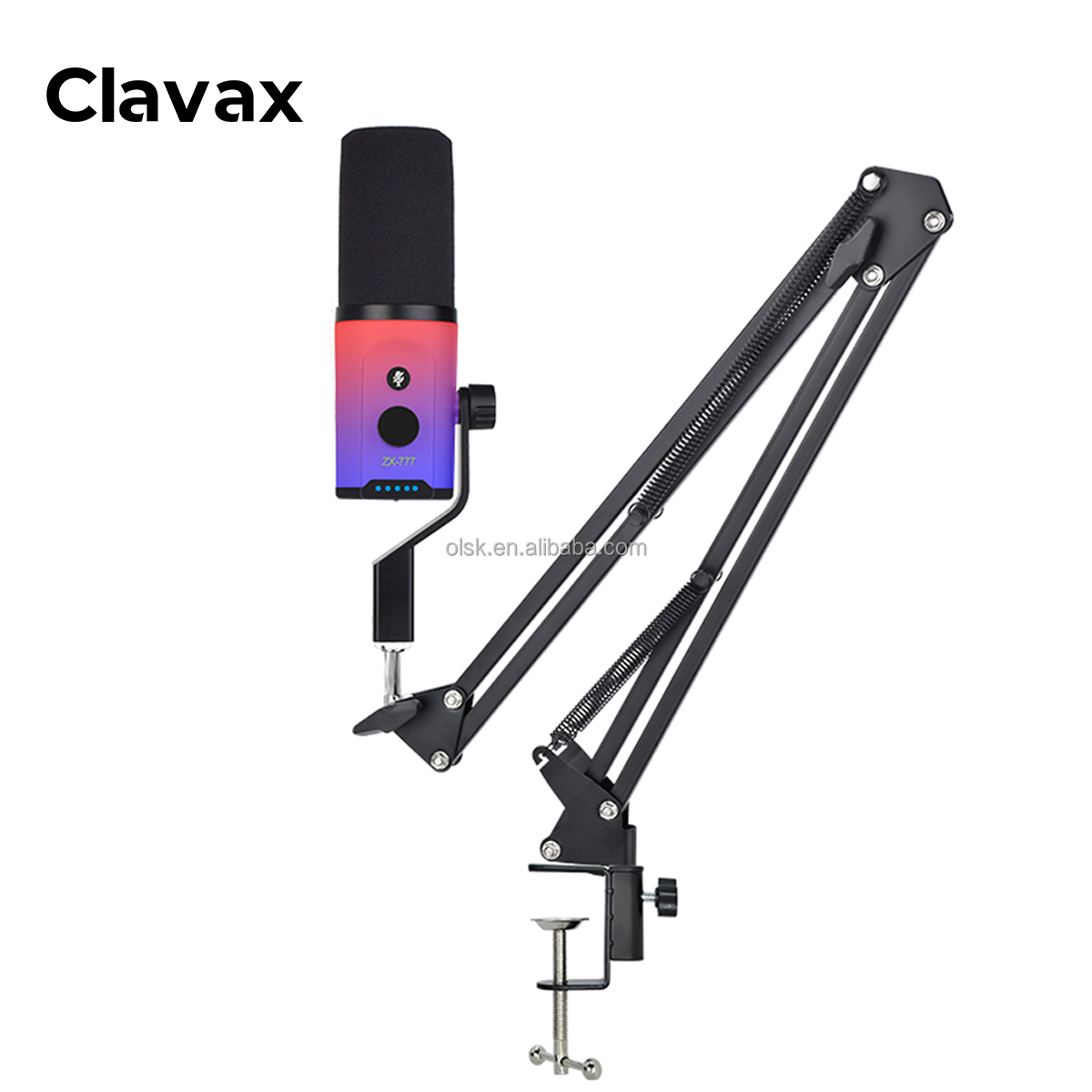 Clavax CLDY-ZX777+35 - Dynamic Microphone for Gaming & Podcasts