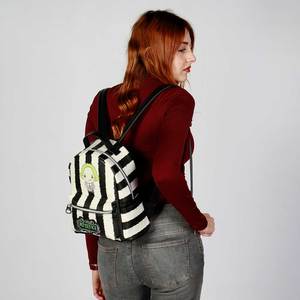 Mochila Karactermania Beetlejuice Stripes-Heady, Blanca - Product Image 5