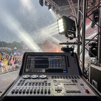 Projecteur LED RGBW étanche IP66 500W pour éclairage de scène professionnel extérieur, concerts et festivals