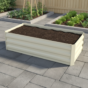 Jardinières d'extérieur en acier galvanisé, anti-rouille, écologiques, résistantes à la décomposition, en métal, couleur/taille/forme personnalisables - Product Image 1
