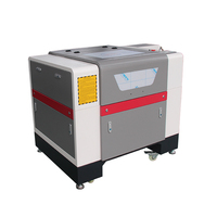 Machine de gravure laser CO2 miniature 40W refroidie par eau pour acrylique, bois, MDF, papier, caoutchouc, cristal, prenant en charge les formats DXF/DST SK6040