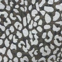 Tissu Chenille Jacquard Teint en Fil Vert Terrestre - 100% Polyester Très Lourd, Doux, Moelleux et Anti-Plis pour