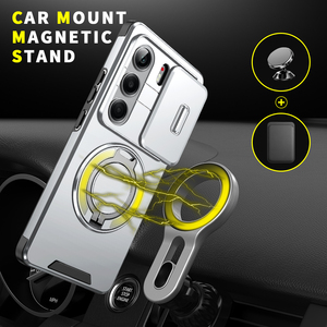 <span class=keywords><strong>Funda</strong></span> para <span class=keywords><strong>Samsung</strong></span> <span class=keywords><strong>Galaxy</strong></span> S26 con Anillo Magnético, Soporte, Cubierta para Cámara, Protector de Pantalla de Doble Capa a Prueba de Golpes - Product Image 6