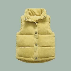 Wholesale Children's Casual Single-Breasted Warm Outerwear Jacket Thick Polyester with <strong>Vest</strong> and Camisole for Kids Clothing - Product Image 3