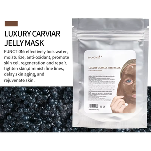 Masque de beauté bio personnalisé, hydratant, antioxydant, luxe, <span class=keywords><strong>caviar</strong></span>, masque facial en gel DIY, poudre de masque en gel hydro, masque en gel pour le visage - Product Image 2