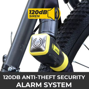 Chaîne de moto en acier trempé sur mesure ZOVII, longueur 1200 mm, alarme intelligente antivol, cadenas de chaîne pour scooter, cadenas de chaîne IP67/CE - Product Image 2