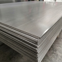 Bobine d'aluminium micro-perforée comme substrat de panneau acoustique, maille pour ligne de laminage rouleau à rouleau, approvisionnement stable en matières premières