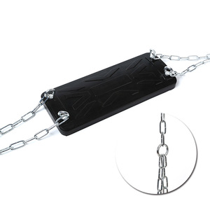 Asiento de goma para columpio de exterior con capacidad de carga de 440 libras para equipos de juegos infantiles, uso de adultos y niños - Product Image 3