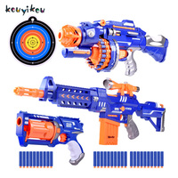 2021 Hot Koop Geluid En Schuim Bulletssniper Rifle Gun Elektrische Dart Blaster Lange Bereik Schieten Guns Voor Jongens Diy Speelgoed guns