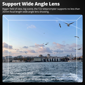 Ambitful T22 màn hình lớn dành riêng cho live streaming teleprompter cho điện thoại di động Tablet SLR máy ảnh để quay video - Product Image 5