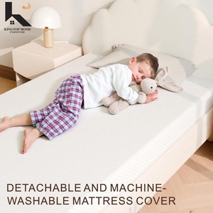 Matelas en mousse à mémoire <span class=keywords><strong>de</strong></span> forme rafraîchissante à fermeté moyenne pour soulager la pression et favoriser le soutien, idéal pour les enfants, compatible avec les lits superposés, livré en boîte – Offre Spéciale - Product Image 3