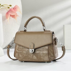 Sac à bandoulière pour <span class=keywords><strong>femme</strong></span> <span class=keywords><strong>de</strong></span> style influenceur, petit sac coréen avec fermeture éclair et doublure en polyester pour tenues quotidiennes - Product Image 3