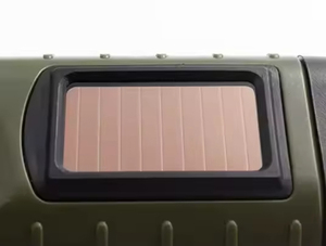 Solar & Hand Crank Powered Flashlight Dual Energy Source High Lumen Output & Compact Design Led Emergency Flashlight - Product Image 3