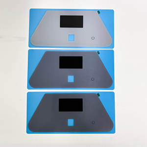 Autocollant graphique personnalisé en PET pour panneau de commande, plaque frontale d'instrument auto-adhésive avec fenêtre d'affichage pour équipement de mesure - Product Image 3