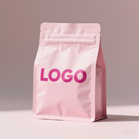 Sacs d'emballage Bolsa 250g 500g 1lb personnalisés imprimés en héliogravure, sacs à fond plat avec soufflets latéraux, sacs à café avec valve