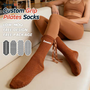 <span class=keywords><strong>Calzini</strong></span> Pilates ZONEKKI personalizzati con grip, comodi <span class=keywords><strong>calzini</strong></span> yoga antiscivolo <span class=keywords><strong>per</strong></span> Barre e danza, con supporto <span class=keywords><strong>per</strong></span> l'arco plantare - Product Image 1