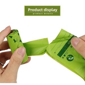 Sacs à déchets pour animaux de compagnie, de type gilet, épais, entièrement biodégradables et compostables, pour l'élimination des excréments d'animaux - Product Image 5