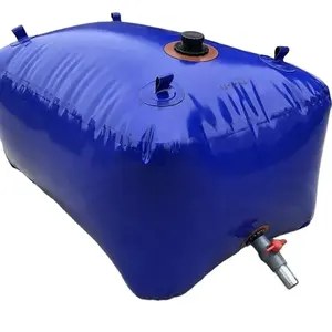 Extra Zware Rechthoekige 5000l Kussenwatertanks Flexibele Pvc Zeildoek Opslag Blaas Zaad Opslagcontainer