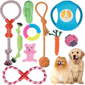 Lot de jouets pour chiens en peluche TPR avec corde et sac à excréments, vente en gros du fabricant - Product Image 1