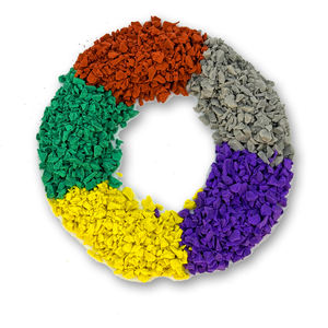 Gránulos de Caucho EPDM SBR para Pavimentación, Superficie Impermeable Antideslizante para Parques Infantiles, Pistas de Atletismo - Product Image 4