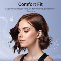 Écouteurs sans fil TWS, écouteurs Bluetooth 5.3 intra-auriculaires, écouteurs stéréo Hi-Fi, écouteurs avec réduction de bruit ANC ENC