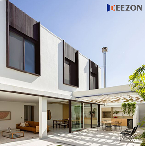 Puerta Corredera de Aluminio DEEZON en Oferta, Eficiente Energéticamente, Doble Vidrio, Insonorizada, Puerta Corredera de Vidrio para Patio, para Exteriores de Viviendas y Villas - Product Image 1