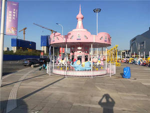 بيع بالجملة من المصنع قصة خيالية وردية حالمة تجارية للأطفال أطفال مرح جولة ركوب الخيل للبيع - Product Image 5