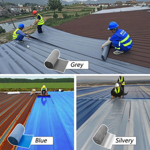 Membrana autoadhesiva para techos, sin necesidad de soplete e impermeable para reparaciones residenciales/de bricolaje - Product Image 3