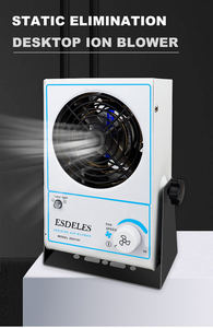 Ventilateur <span class=keywords><strong>ioniseur</strong></span> <span class=keywords><strong>ESD</strong></span> Ventilateur ionisant de bureau Équipement antistatique <span class=keywords><strong>Ioniseur</strong></span> électrostatique pour électronique Ventilateur souffleur d'air industriel - Product Image 4