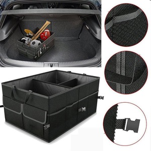 Caja de almacenamiento plegable portátil para coche, organizador de maletero de coche de alta calidad, hecho de poliéster duradero - Product Image 5