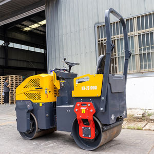 Профессиональная заводская цена, 800 кг, 1 тонна, 1,5 тонна, небольшой аттракцион на вибрационном дорожном катке для продажи - Product Image 2