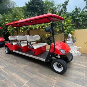 Carrito de Golf de Alta Calidad de 5-6 Plazas, Batería de 60V, Velocidad de 30-50 km/h, Autonomía de 50-70 km, Capacidad de Subida de 15-20 Grados, Certificado CE, Carga de 5-7 Horas - Product Image 2