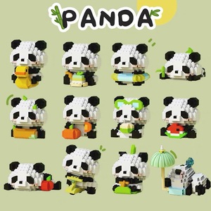 Panda Building <b>Blocks</b> Set 100-200 Pieces Assembly Toy For Kids Ages 5-14 Unisex Gift - Product Image 2