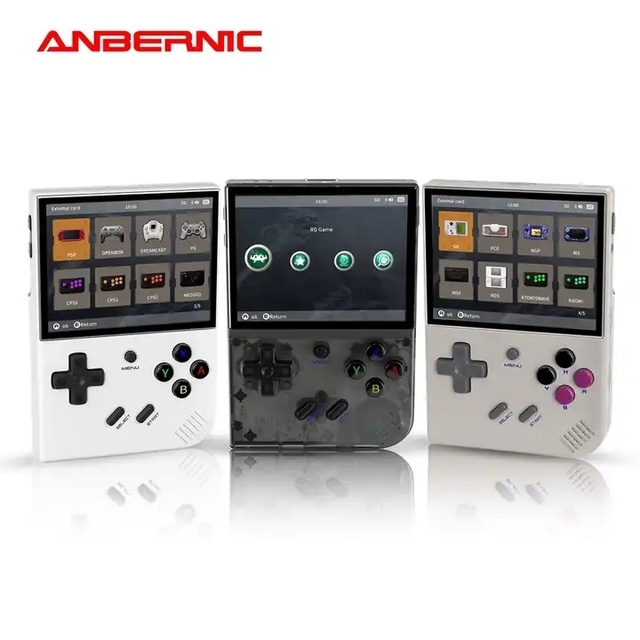 Anbernic Rg35xx Plus Jeux Video Ordinateur Gaming Portable Retro Handheld Player Classic Games Game Console for Christmas Gift