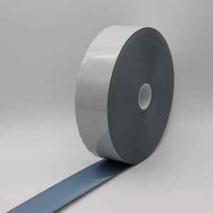 Pellicola Riflettente Argento Industriale 8108 Stampabile e Strappabile per Abbigliamento da Lavoro - Product Image 1