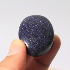 Pierre de Sable Bleue Naturelle Polie DIY pour Décoration Feng Shui, Pierres de Guérison DIY - Product Image 3
