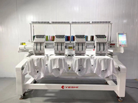 Yeshi Multifonctionnel Personnaliser les couleurs et le logo Machine à broder automatique informatisée à 4 têtes