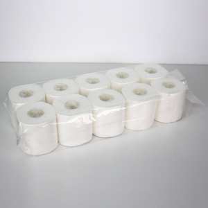 ทิชชู่เยื่อไม้บริสุทธิ์4ชั้นสีขาวสำหรับใช้ในห้องน้ำที่บ้าน - Product Image 5