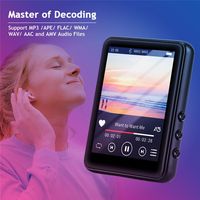 Radio FM d'alimentation d'usine avec carte TF haut-parleur intégrée jusqu'à 128 Go X6 4 Go Acheter Mini lecteur Mp3 à écran